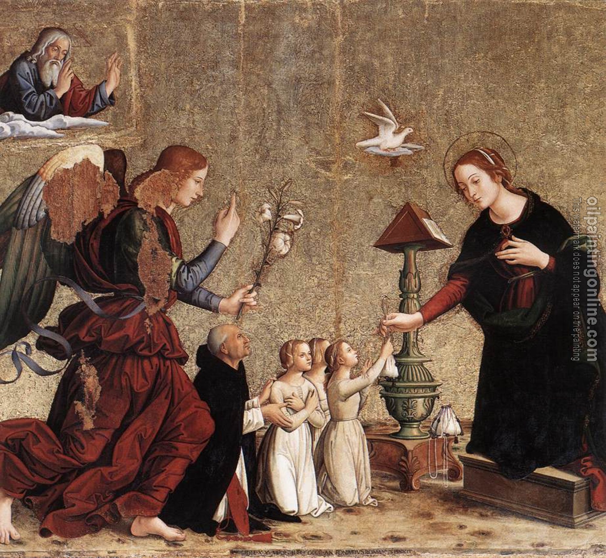 Romano Antoniazzo - Annunciation